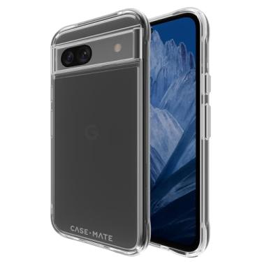 Imagem de Case-Mate Capa para celular Google Pixel 8a modelo 2024, capa protetora contra quedas de 15,5 cm - 3,5 m - Carregamento sem fio compatível com revestimento anti-impressão digital e anti-arranhões