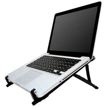 Imagem de Suporte Notebook Preto Abs Reliza Ergonômico