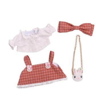 Imagem de Milageto Roupas de boneca de pelúcia Acessórios para animais de pelúcia Acessórios para fotos Acessórios para bonecas de pelúcia Moda Desenho animado, Coelhinho