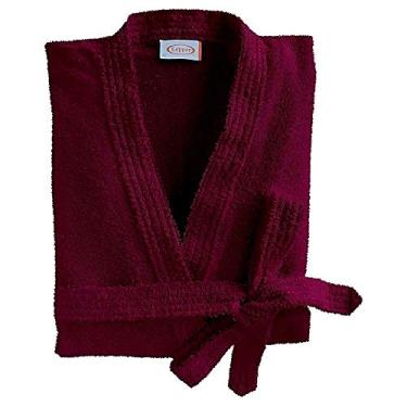 Imagem de Roupão Lepper Felpudo Adulto Malibu, Bordo, GG