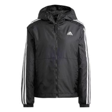 Imagem de Jaqueta Capuz Insulated Essentials Três Listras Adidas-Feminino