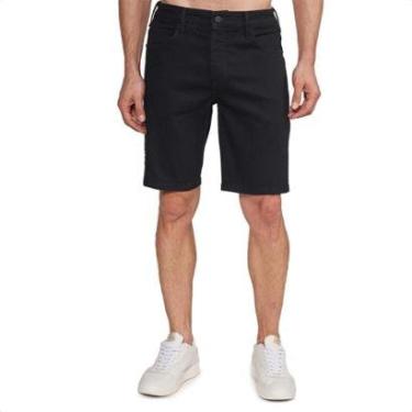 Imagem de Bermuda Colcci Jeans Davi Indigo Preto - Masculino-Masculino