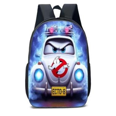 Imagem de MOCHILA ESCOLA INFANTIL JUVENIL ANIME FUSCA BRANCO BRAVO-Unissex