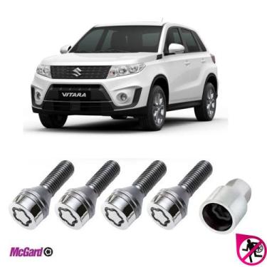 Imagem de Kit Parafuso Trava Antifurto Roda Suzuki Vitara Original - MCGARD
