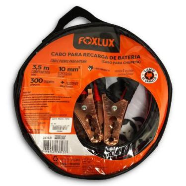 Imagem de Cabo para recarga de bateria foxlux 3,5m fio 10mm