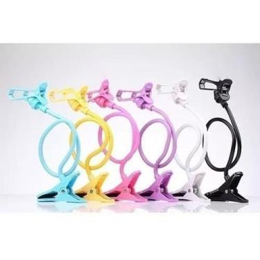 Imagem de Suporte Universal Celular Articulado Pescoço Ganso Mesa Cam - Mr Venda