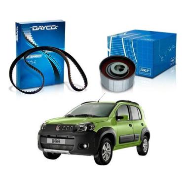 Imagem de Kit Correia Dentada Tensor Uno Way 1.0 1.4 Evo 2010 A 2016 - Dayco