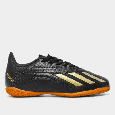 Imagem de Chuteira Futsal Infantil Adidas Deportivo II Unissex - Exclusiva, Pret