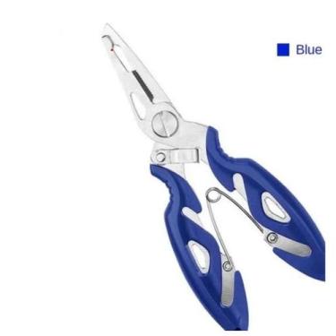 Imagem de Alicate Pesca Corte Tira Anzol Multifuncional Em Aço Inox - Caetano St