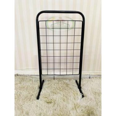 Imagem de 2 Expositor Mini Biombo De Balcão + 20 Ganchos De 15cm - REI DO CABIDE