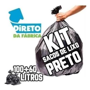 Imagem de Kit Saco De Lixo 20+40+60+100l (100 Und Cada Pacote) - HIGIPACK