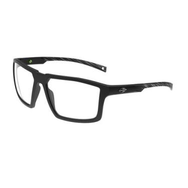 Imagem de Armação De Óculos Mormaii Estocolmo M6116acj53 Preto Fosco, Preto, 53