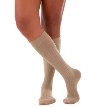 Imagem de Meia Venosan panturrilha Supportline Soft Ad 18-22 Mmhg, M, Khaki