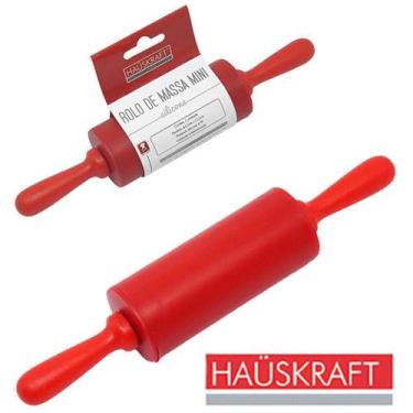Imagem de Mini Rolo Silicone Confeitaria Pasta Americana Abrir Massa - Hauskraft