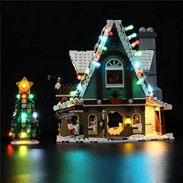 Imagem de GEAMENT LED Light Kit Compatible with Lego Elf Club House - Lighting Set for Creator 10275 Building Model (Model Set Not Included)