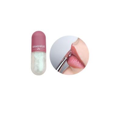 Imagem de Mini Cápsula Gloss Labial Transparente Com Brilho - Shaqinuo