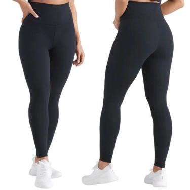 Imagem de Kit 2 calças legguing feminina ginastica grossa dia a dia - M&K Shop, 