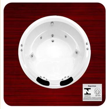 Imagem de Banheira de Hidromassagem São Tomé Tamanho: 1,70 X 1,70 X 0,51 EM acri