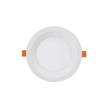 Imagem de Luminária painel led 12w lux recuado redondo embutir-taschib - Taschib