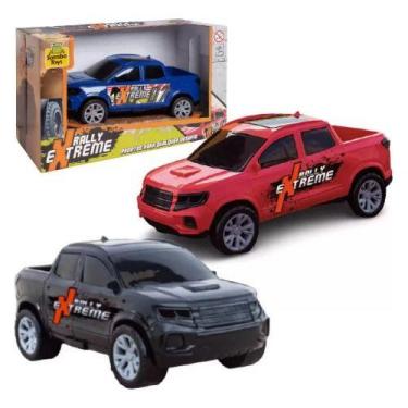Imagem de Carrinho Pickup Rally Extreme Caminhonete Brinquedo Infantil - Rally E