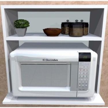 Imagem de Nicho Suporte Para Microondas Forno Cozinha Decoração MDF (30) - Movei