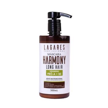 Imagem de Máscara Harmony Hair 500g - Lagares Profissional 