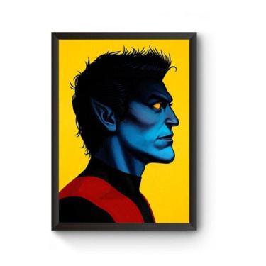 Imagem de Poster Moldurado X Men Noturno - Fanarte