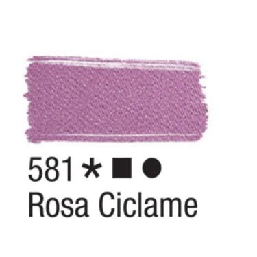 Imagem de Tinta Tecido Fosca 37ml Tons Claros Acrilex, 581 - ROSA CICLAME