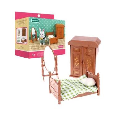 Imagem de Conjunto de Móveis em Miniatura para Casa de Bonecas - Animais da Flor