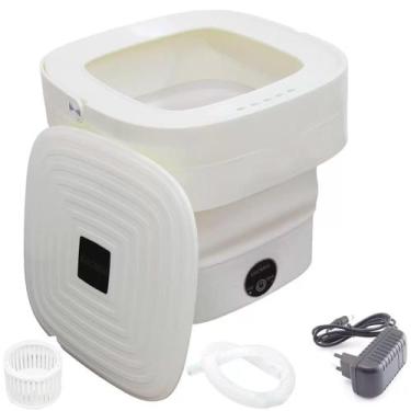 Imagem de Lavadora Mini Portátil 6,5L Solução Compacta para Lavagem Rápida - COR