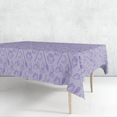 Imagem de Toalha de Mesa Retangular Halloween Padrões Desenho - PRESENTE-BRINDE,