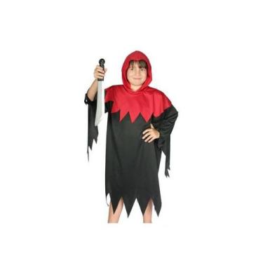 Imagem de Fantasia Túnica Carrasco Halloween Medieval Infantil - JADE FASHION, P