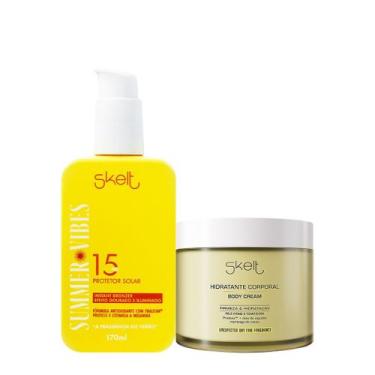Imagem de Kit Skelt Summer Vibes Unexpected Day Protetor Solar Hidratante (2 pro