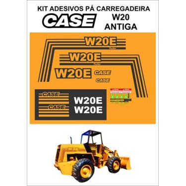 Imagem de Adesivos Pá Carregadeira Case W20E - MJS