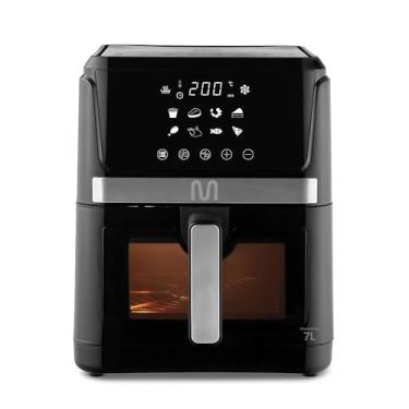 Imagem de Fritadeira Elétrica sem óleo Air Fryer 7L 1800W 220V com Visor Gourmet e Painel Digital Preto Multi - GO224