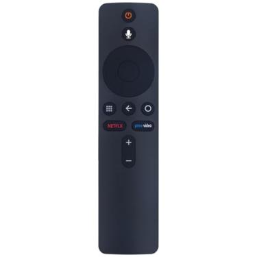 Imagem de Controle remoto de voz XMRM-006A para Xiaomi Mi TV Stick MDZ-24-AA 1080P HD Streaming Media Player com teclas de atalho Netflix PrimeVideo