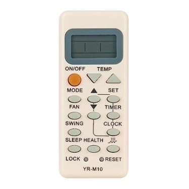 Imagem de Controle remoto de substituição YR-M10 AC compatível com ar condicionado Haier YR-M09 YR-M07 YR-M05 YL-M05 HSU-09RM03/R2 HSU-12RM03/R2 HSU-18RM03/R2 HSU-24RM03/R2 HSU-09-09 RM03 H SU-12RM03 HSU-18RM03