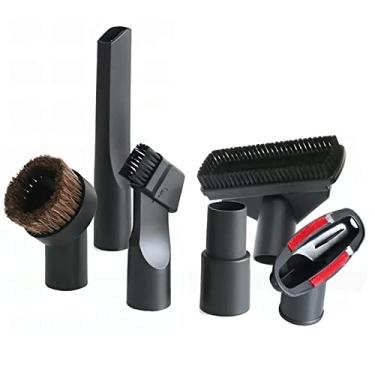 Imagem de Kit de Substituição de Acessórios para Aspirador de pó, Bico de Escova de 6 Unidades para Piso, sofá, Carro