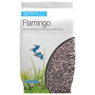 Imagem de AquaNatural Flamingo 4,5 kg Substrato de cascalho para aquascaping, aquários, vivariums e terrários 4-6 mm