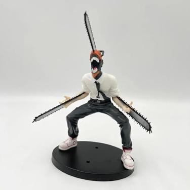 Imagem de Denji Action Figure Chaisaw Man Estátua Anime Boneco Figura de Ação