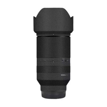 Imagem de F/2.8 70-180 2.8 Lente de Câmera Revestimento Película Protetora Decalque Corpo Decalque Anti-Riscos Acessórios para Tamron 70-180mm F2.8 Di LLL VXD adequado para Sony Mount Camera (Couro Preto)
