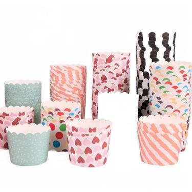 Imagem de Copos para Bolo de Cozimento - Bandejas para Forno - Cores Sortidas