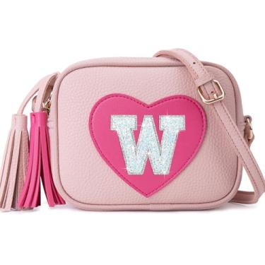 Imagem de OYLOLA Presentes de aniversário para meninas de 3, 4, 5, 6, 7 e 8 anos, presentes de páscoa para crianças, bolsa infantil, bolsa de presente para meninas, rosa