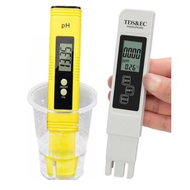 Imagem de Kit Medidor De Ph Digital + Tds Condutivimetro Ec Hidroponia