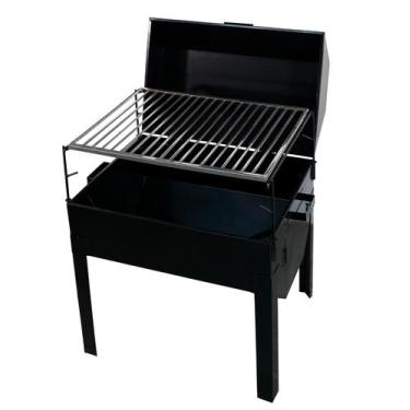 Imagem de Churrasqueira A Bafo Top Plus Grande C/ Suporte - RHR