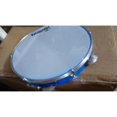 Imagem de Pandeiro ABS azul 10" - Vangiarda