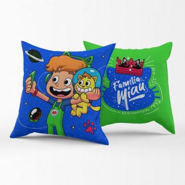 Imagem de Almofada Gato Galáctico - KN DECOR