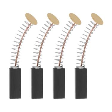 Imagem de SING F LTD 4 peças de escova de carbono para misturador de alimentos compatível com KENWOOD CHEF A901 compatível com liquidificador KENWOOD BL900 BL901 BL902 5X7X19 mm, escova de carbono preta