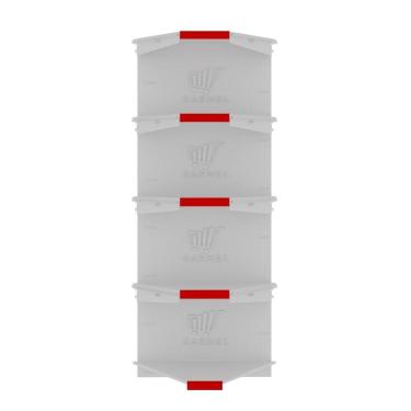 Imagem de Gôndola Parede 1 Canto Sem Coluna 40KG 1,70m Fit Amapá