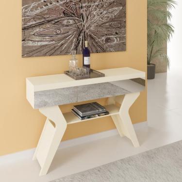 Imagem de Aparador Houston Com Espelho Off White Artely Off White